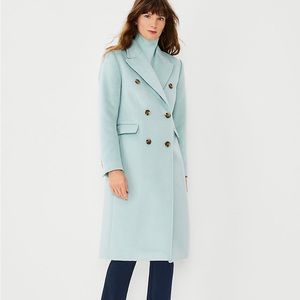 Ann Taylor Pale Blue Coat
